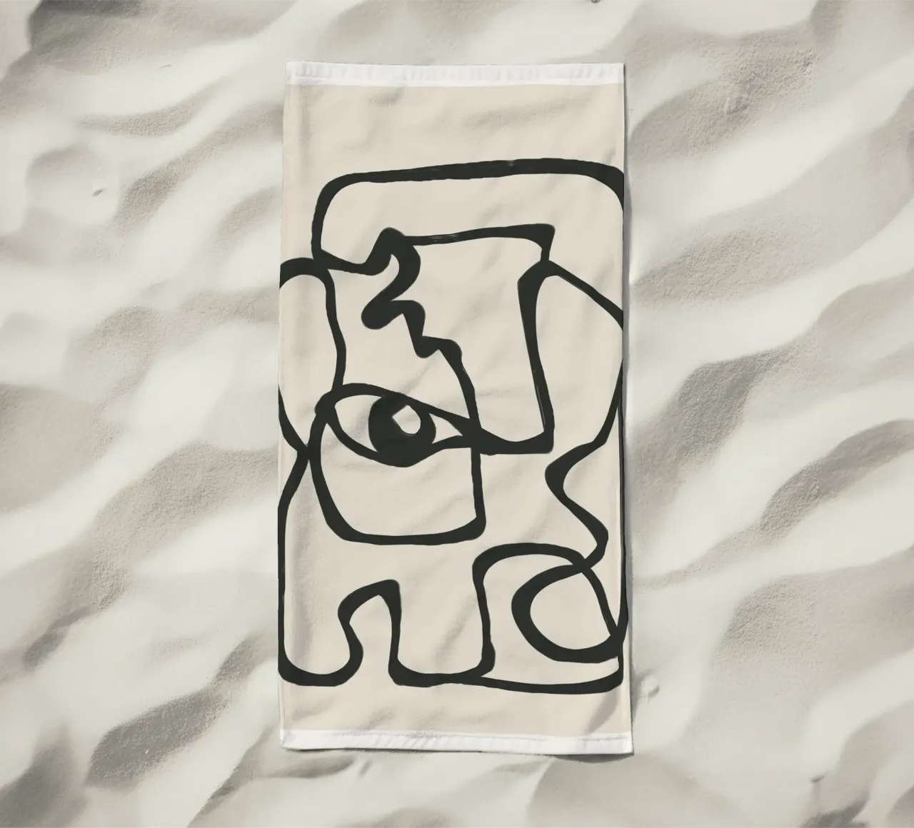 Minimal Abstract Art 1 telo mare da Nadjaa