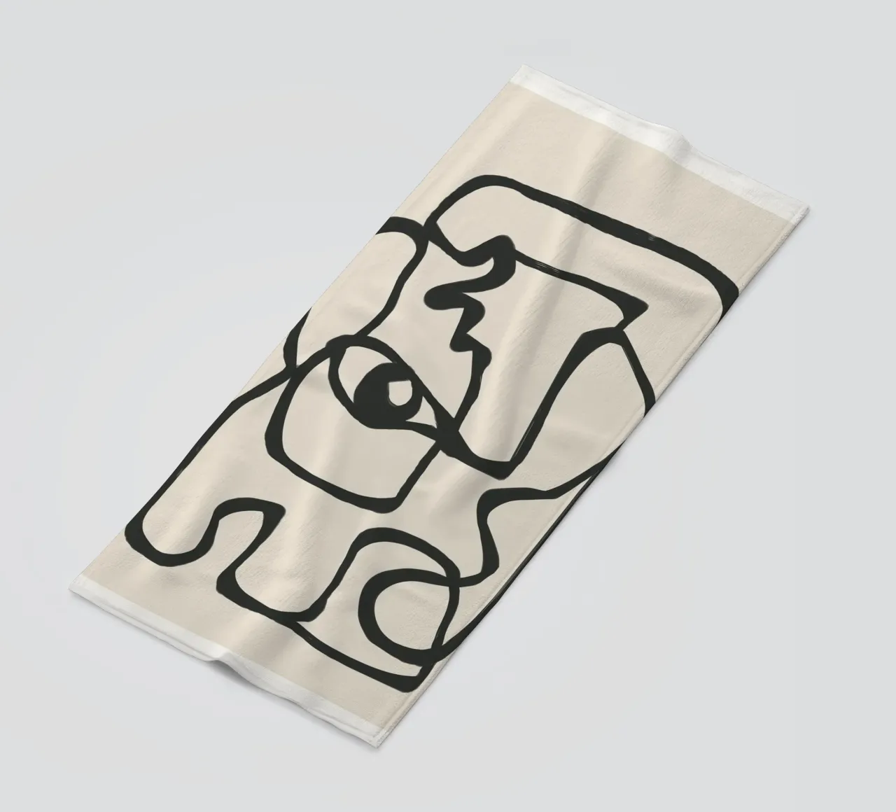 Minimal Abstract Art 1 telo mare da Nadjaa