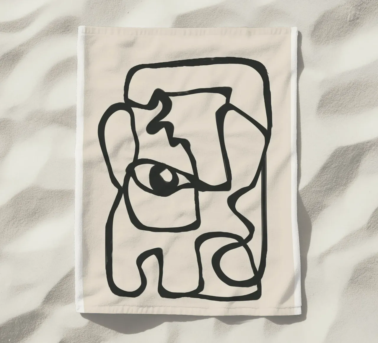 Minimal Abstract Art 1 telo mare da Nadjaa