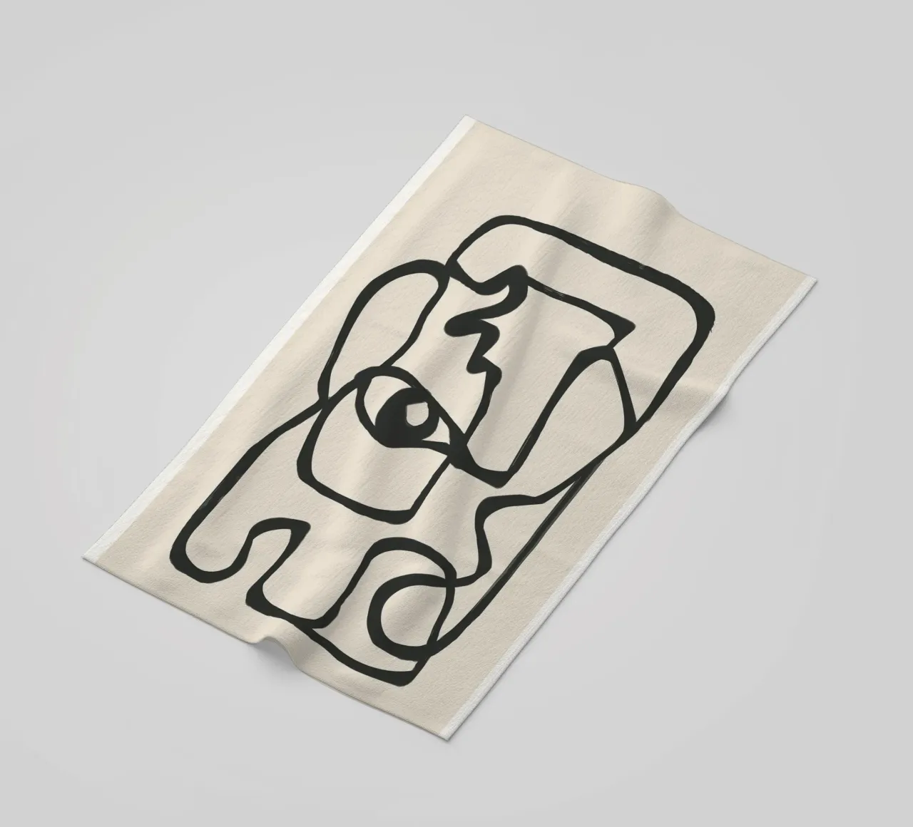 Minimal Abstract Art 1 telo mare da Nadjaa