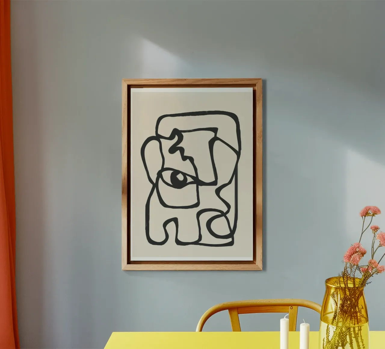 Minimal Abstract Art 1 alluminio dibond da Nadjaa