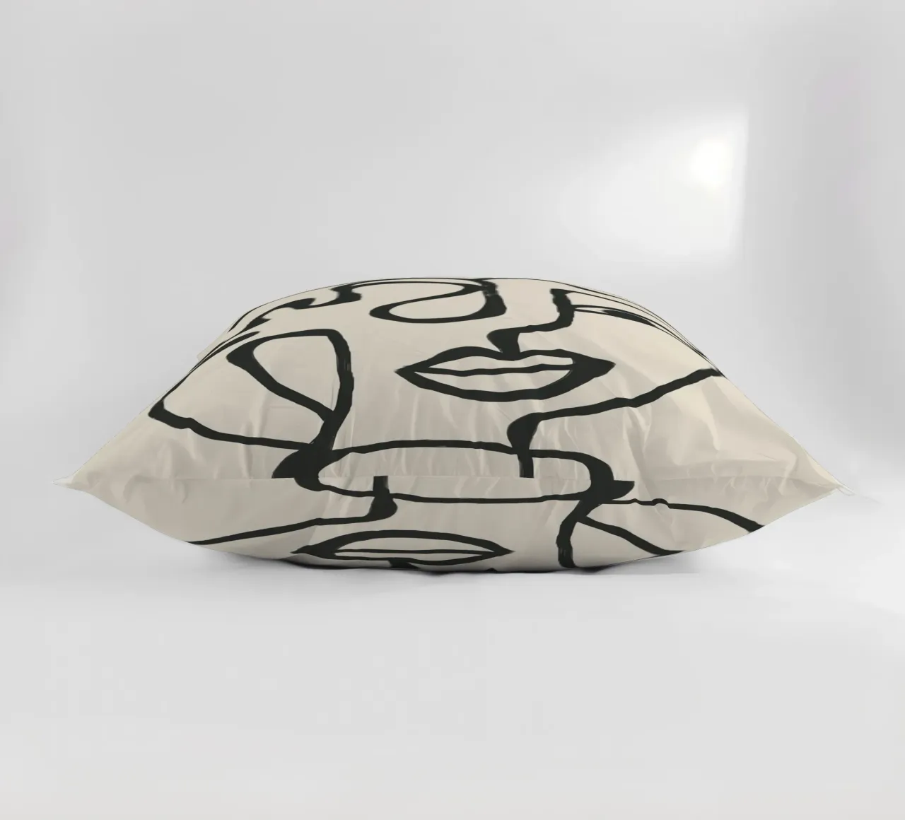 Minimal Abstract Art 2 cuscino da Nadjaa