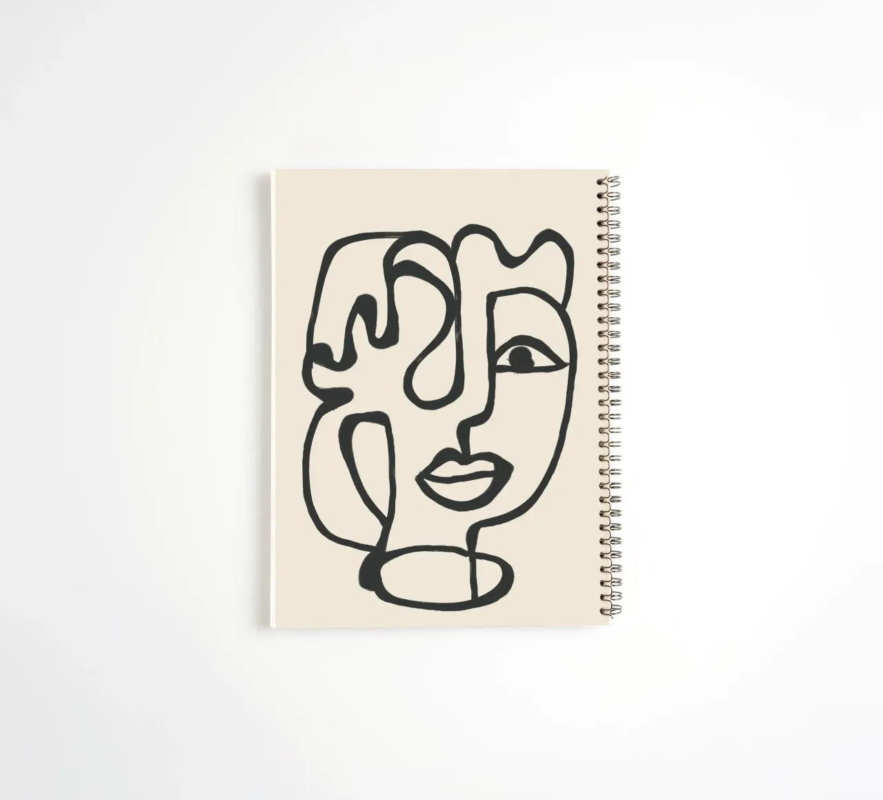Minimal Abstract Art 2 diario ad anelli da Nadjaa