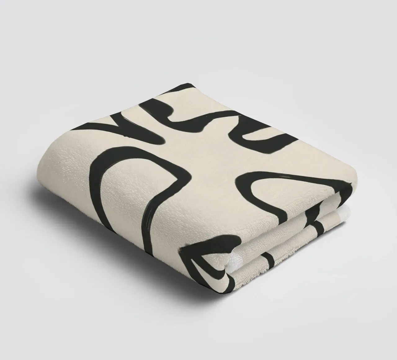 Minimal Abstract Art 2 asciugamano da bagno da Nadjaa