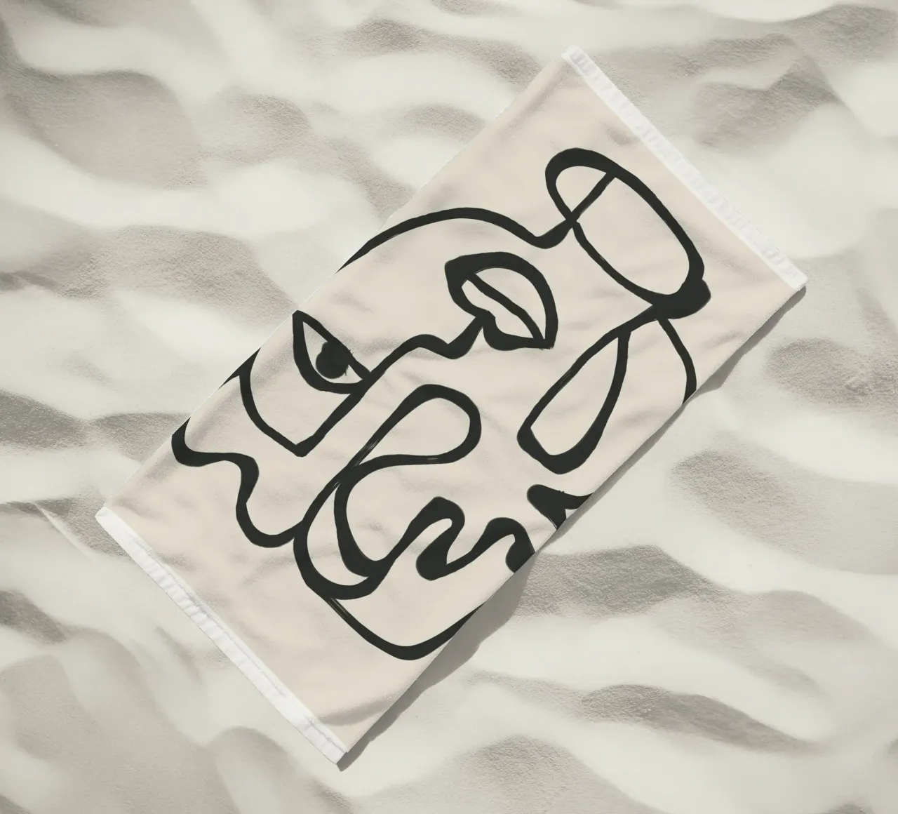 Minimal Abstract Art 2 telo mare da Nadjaa