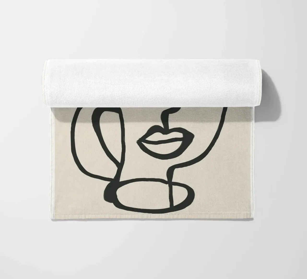 Minimal Abstract Art 2 telo mare da Nadjaa