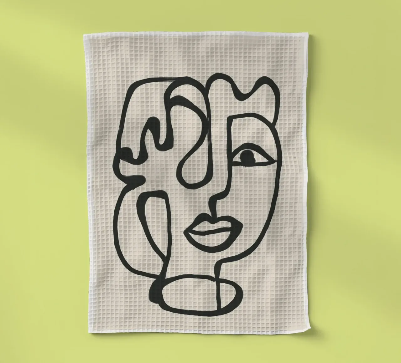 Minimal Abstract Art 2 canovaccio da cucina da Nadjaa