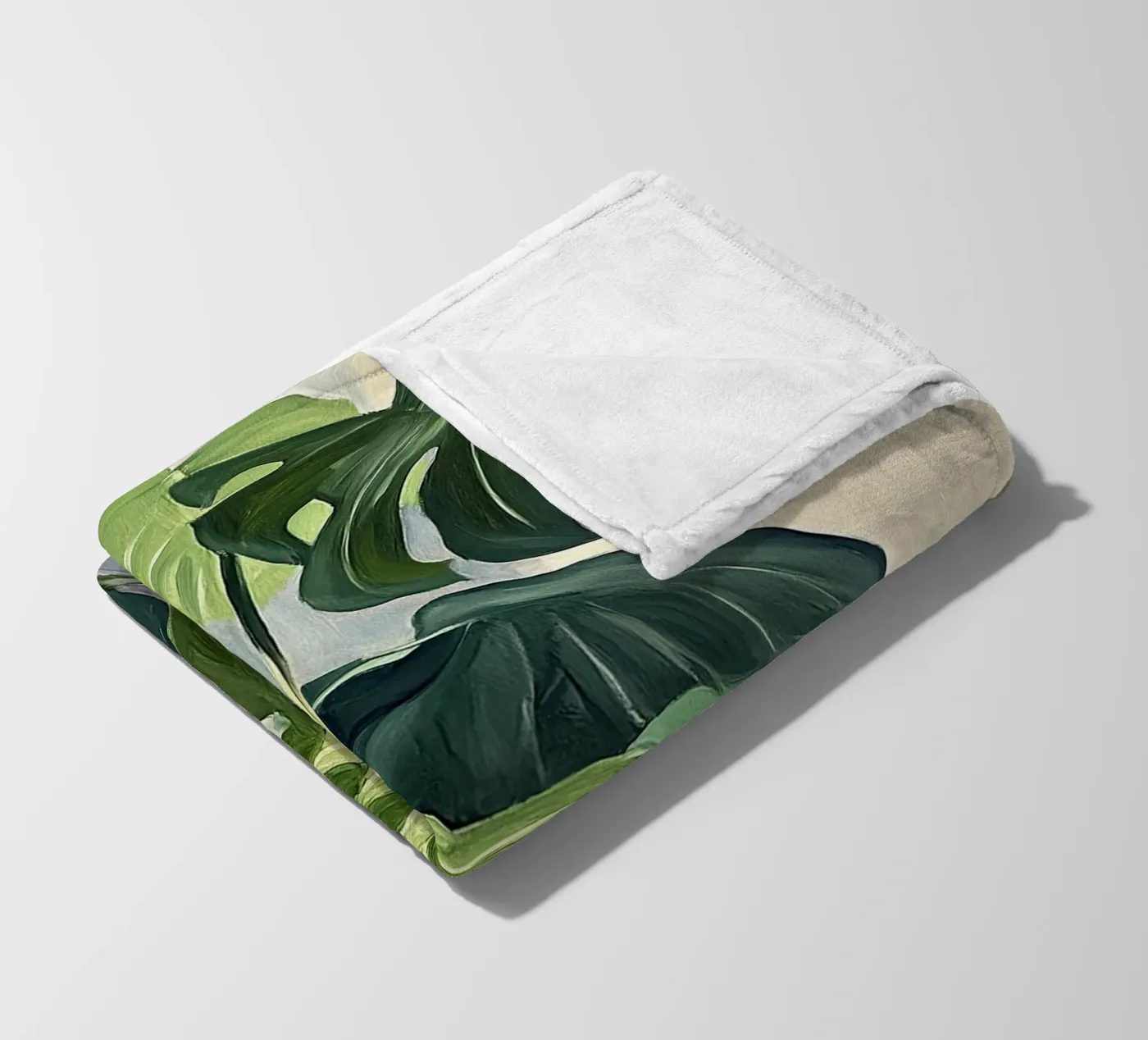 Monstera fleecedeken van Euphoria Theresa