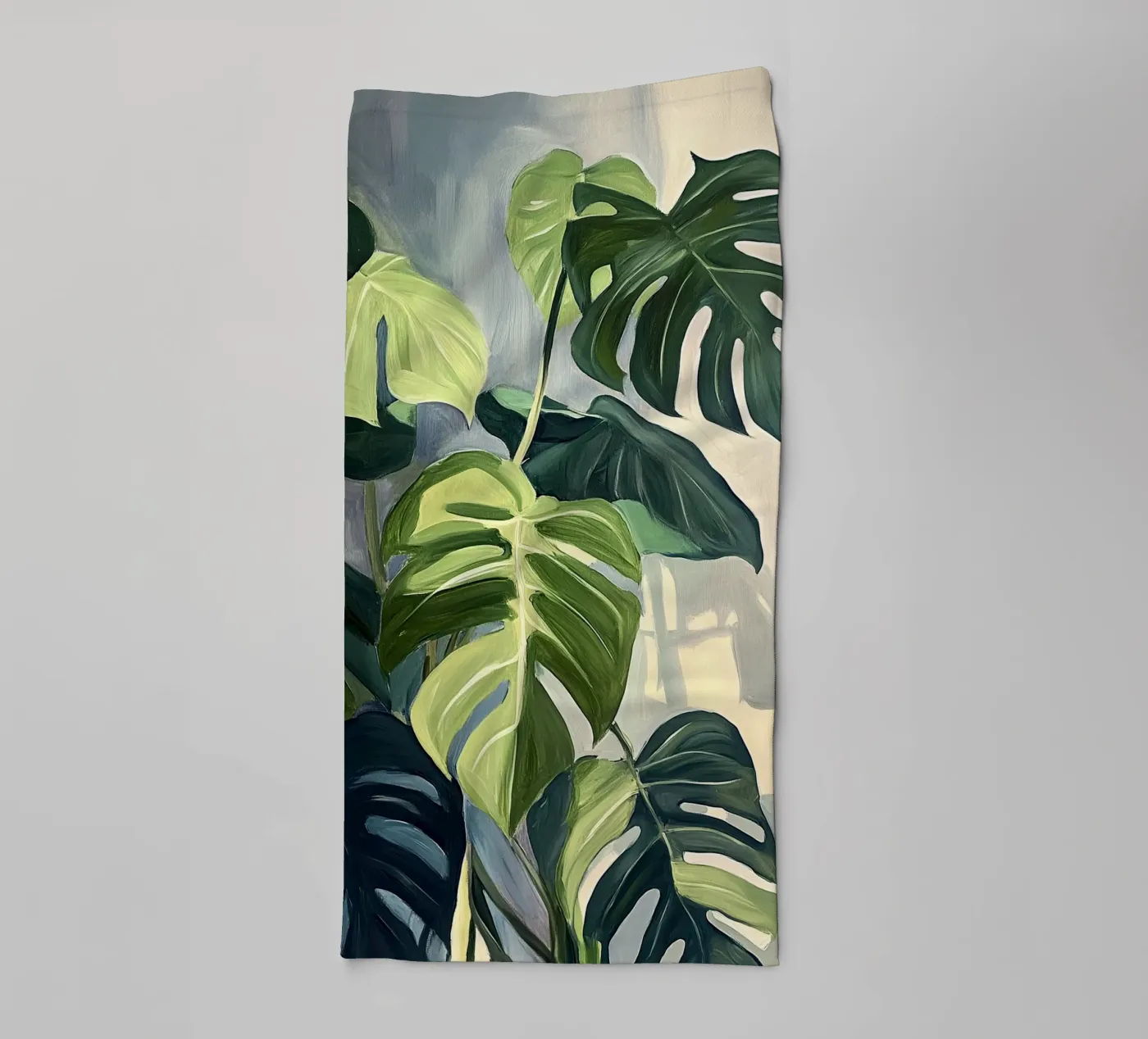 Monstera badhanddoek van Euphoria Theresa