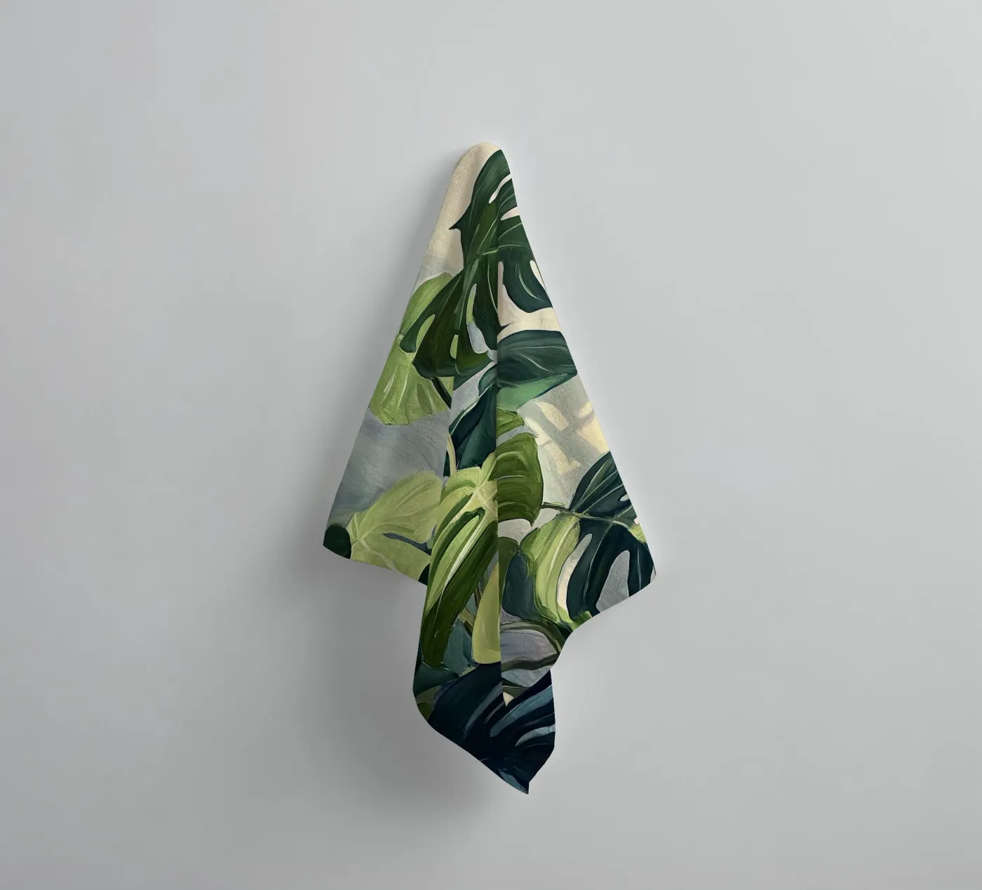 Monstera badhanddoek van Euphoria Theresa