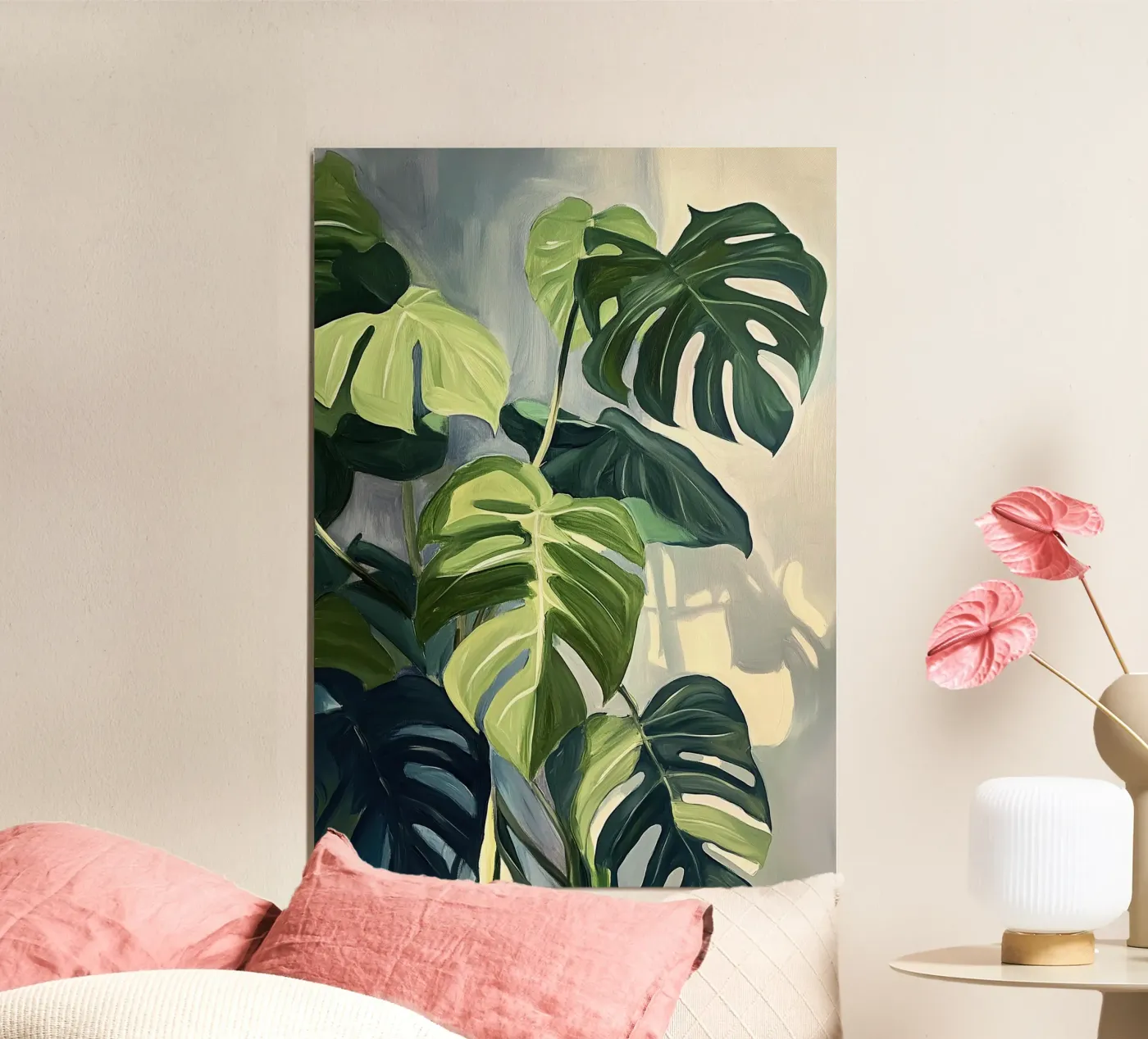 Monstera poster van Euphoria Theresa