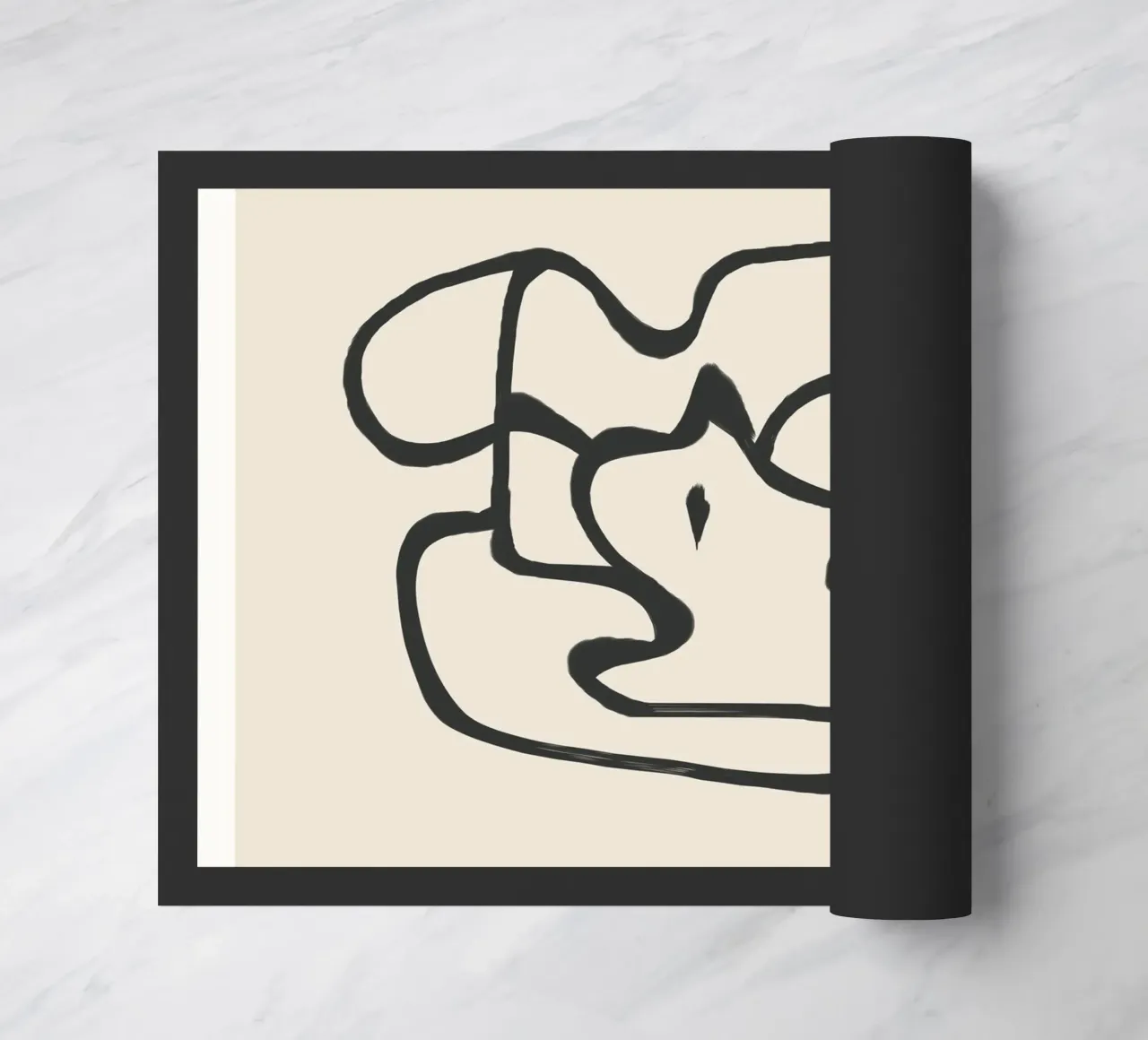 Minimal Abstract Art 6 zerbino da Nadjaa