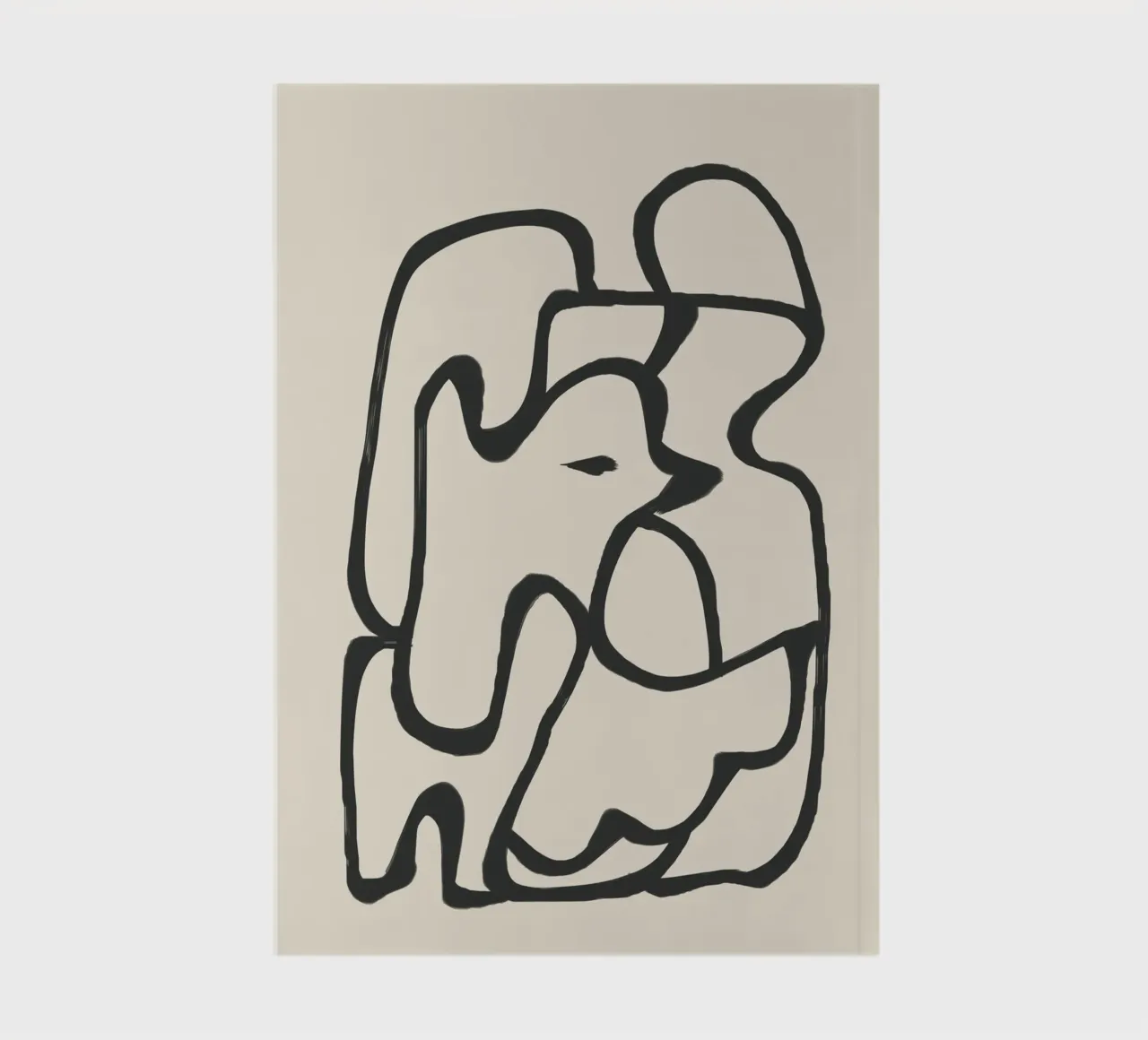 Minimal Abstract Art 6 diario da Nadjaa