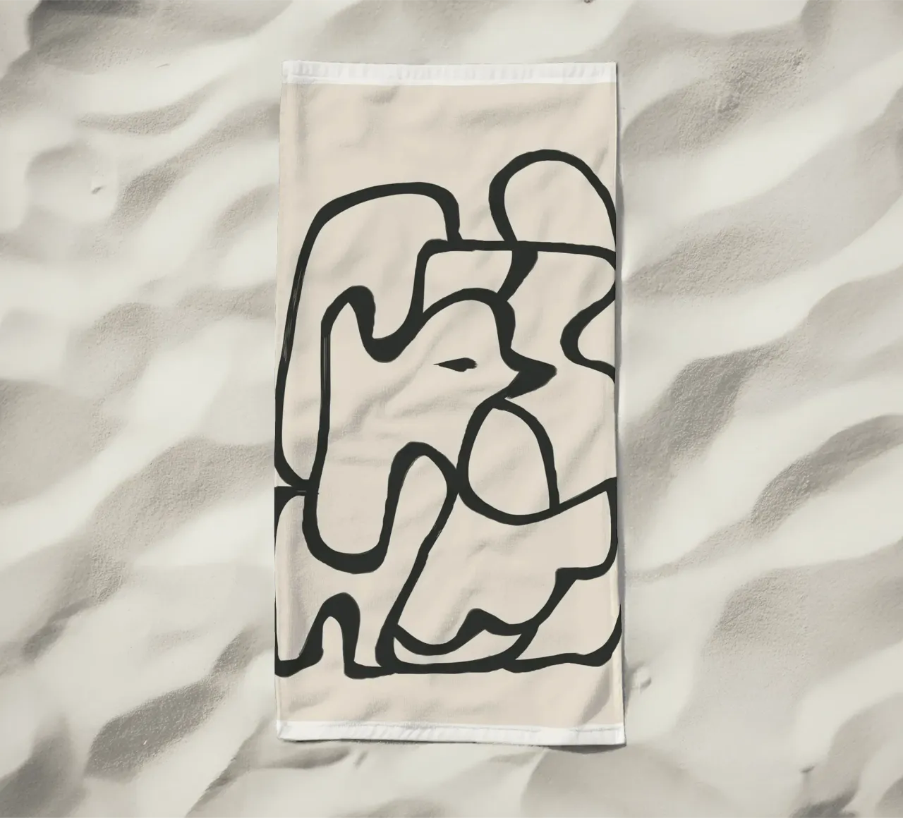 Minimal Abstract Art 6 telo mare da Nadjaa