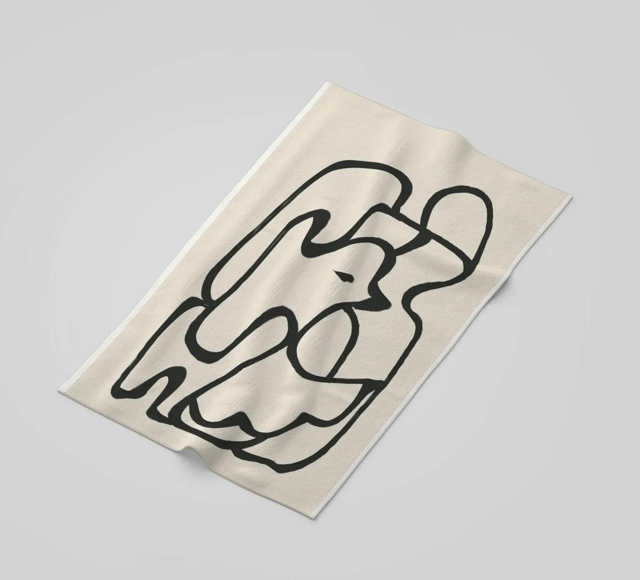Minimal Abstract Art 6 telo mare da Nadjaa