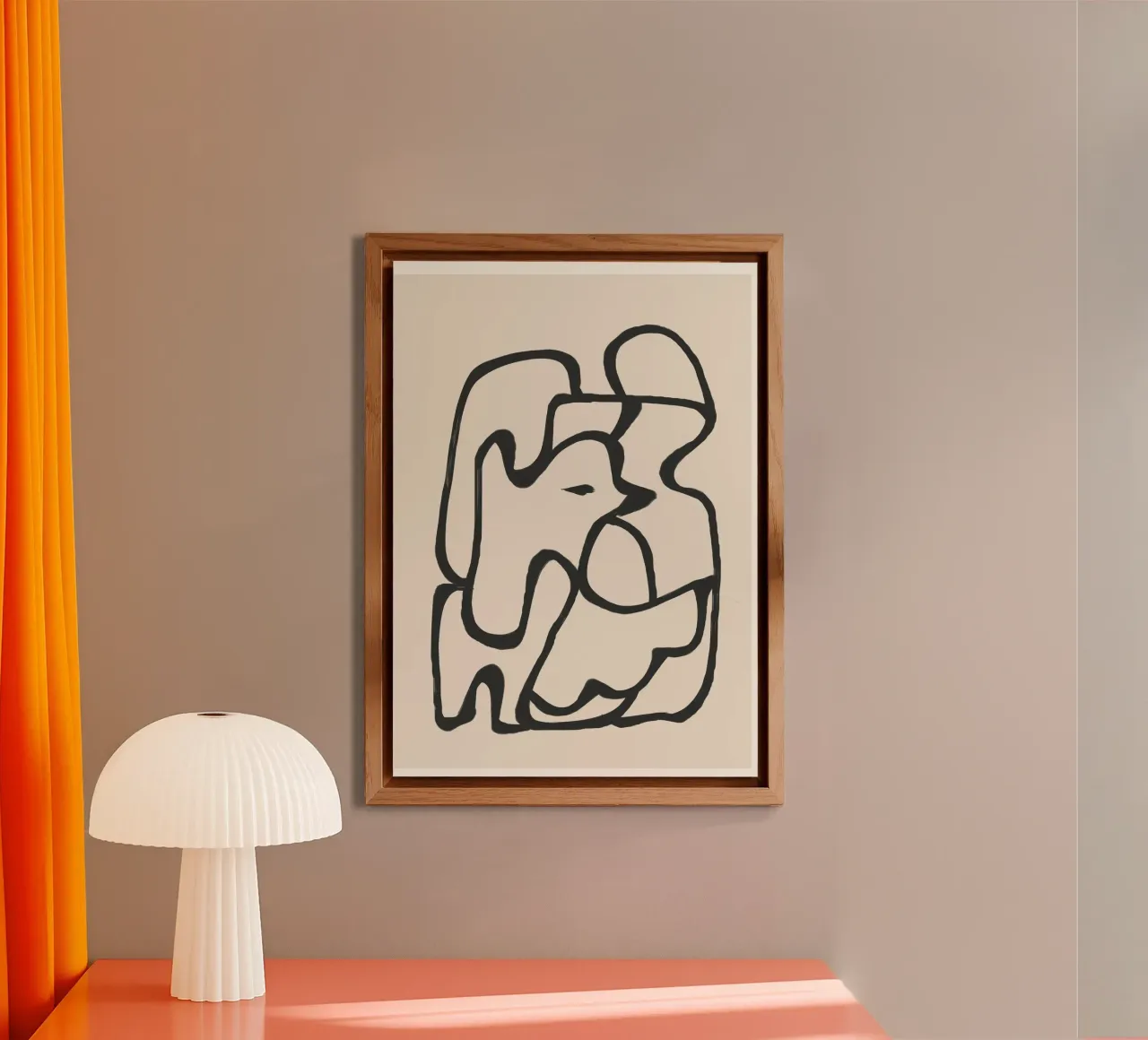 Minimal Abstract Art 6 alluminio dibond da Nadjaa