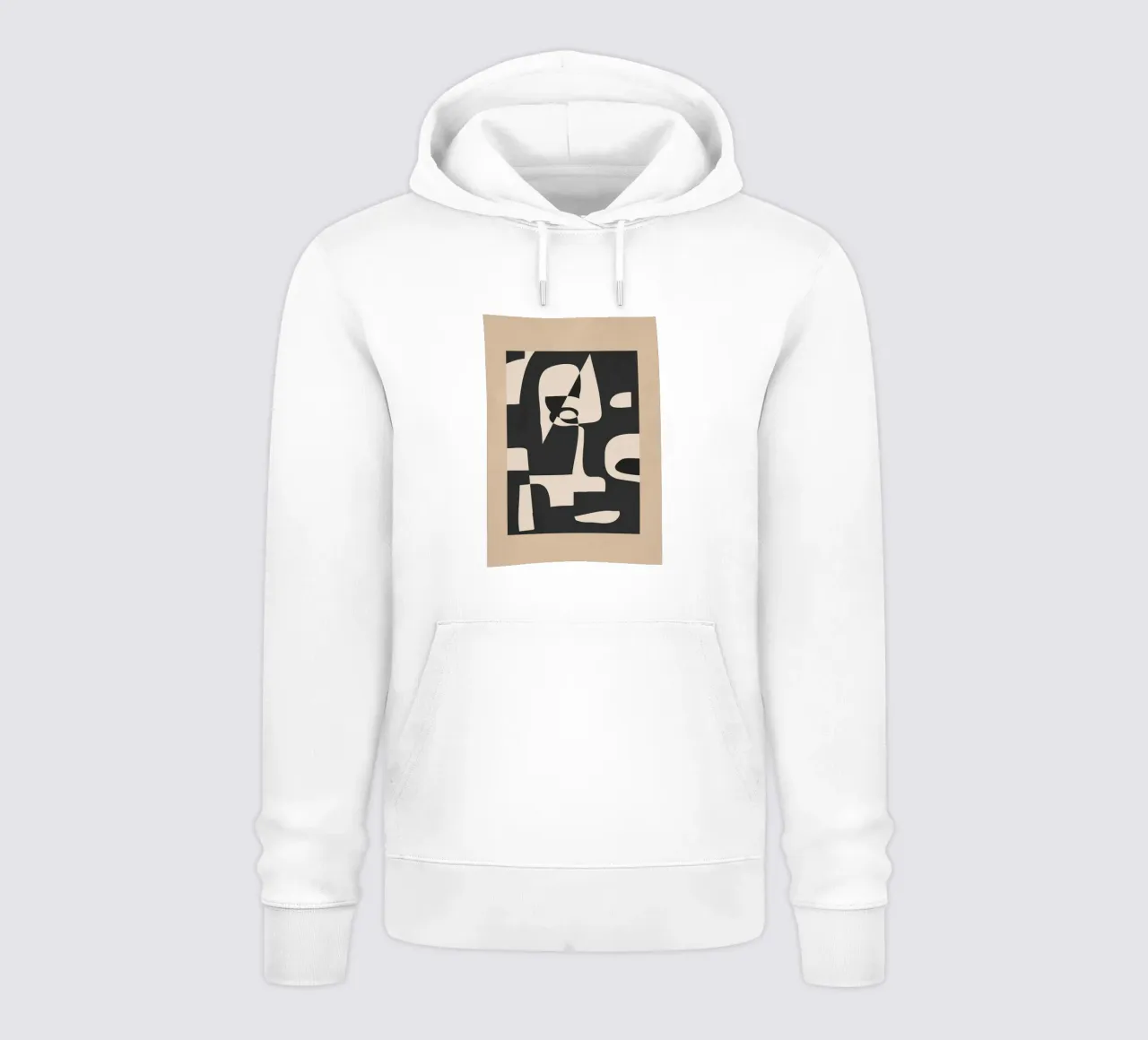 Modern Abstract Minimal Art 1 sudadera con capucha de Nadjaa