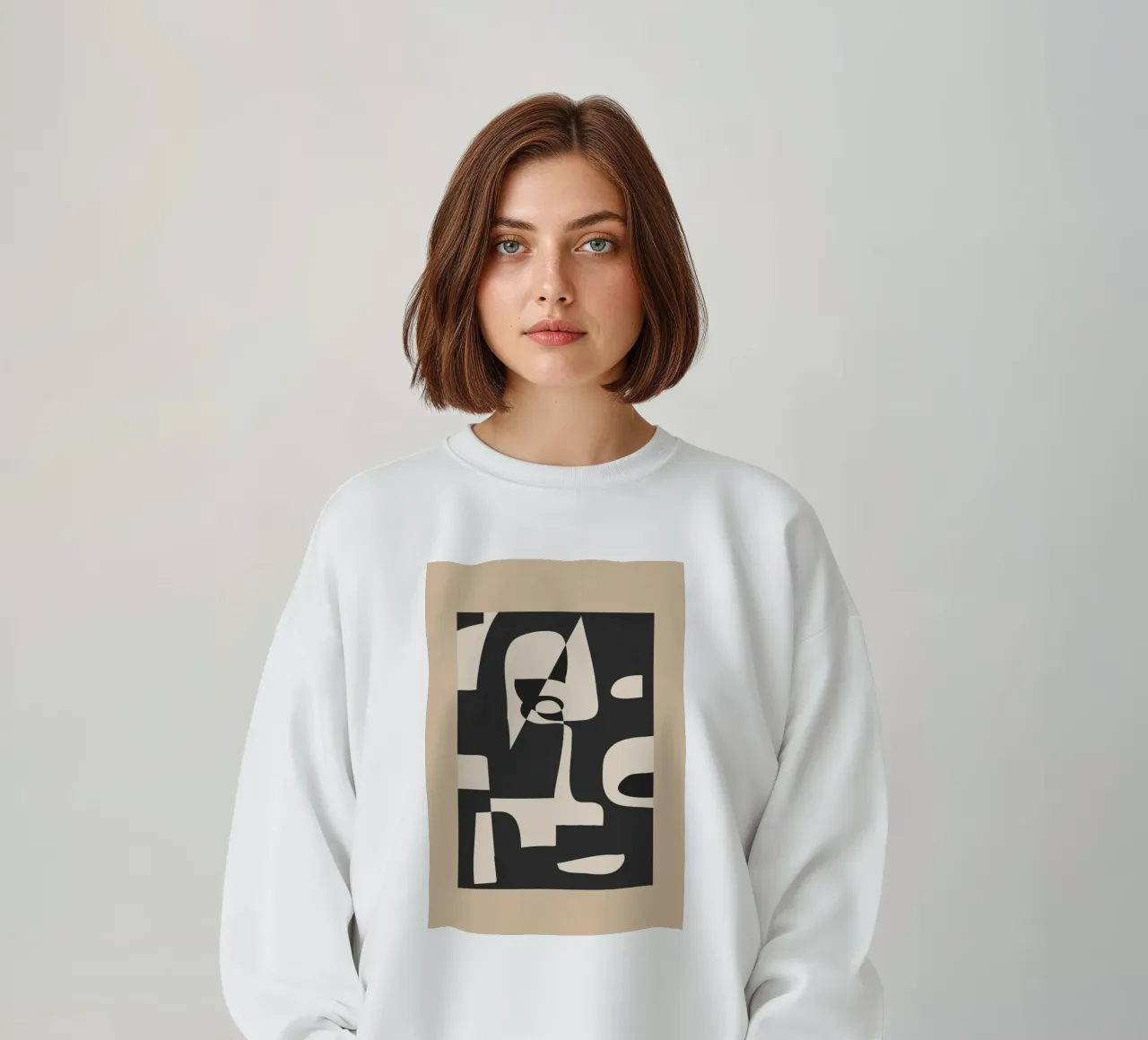 Modern Abstract Minimal Art 1 felpa da Nadjaa