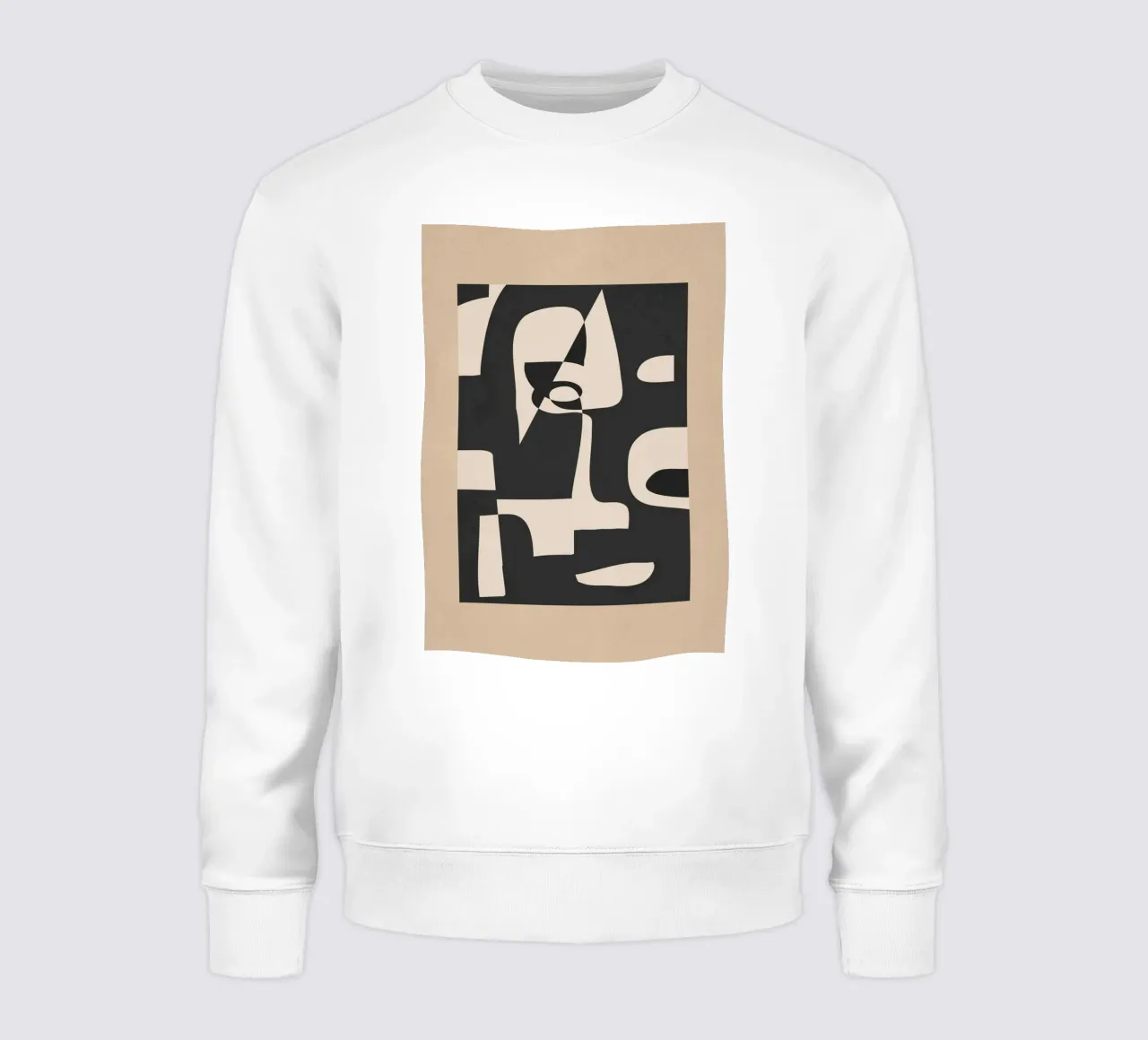 Modern Abstract Minimal Art 1 sudadera de Nadjaa