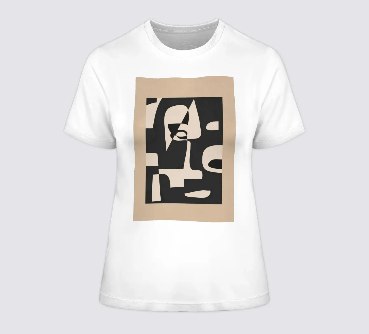 Modern Abstract Minimal Art 1 t-shirt da donna da Nadjaa
