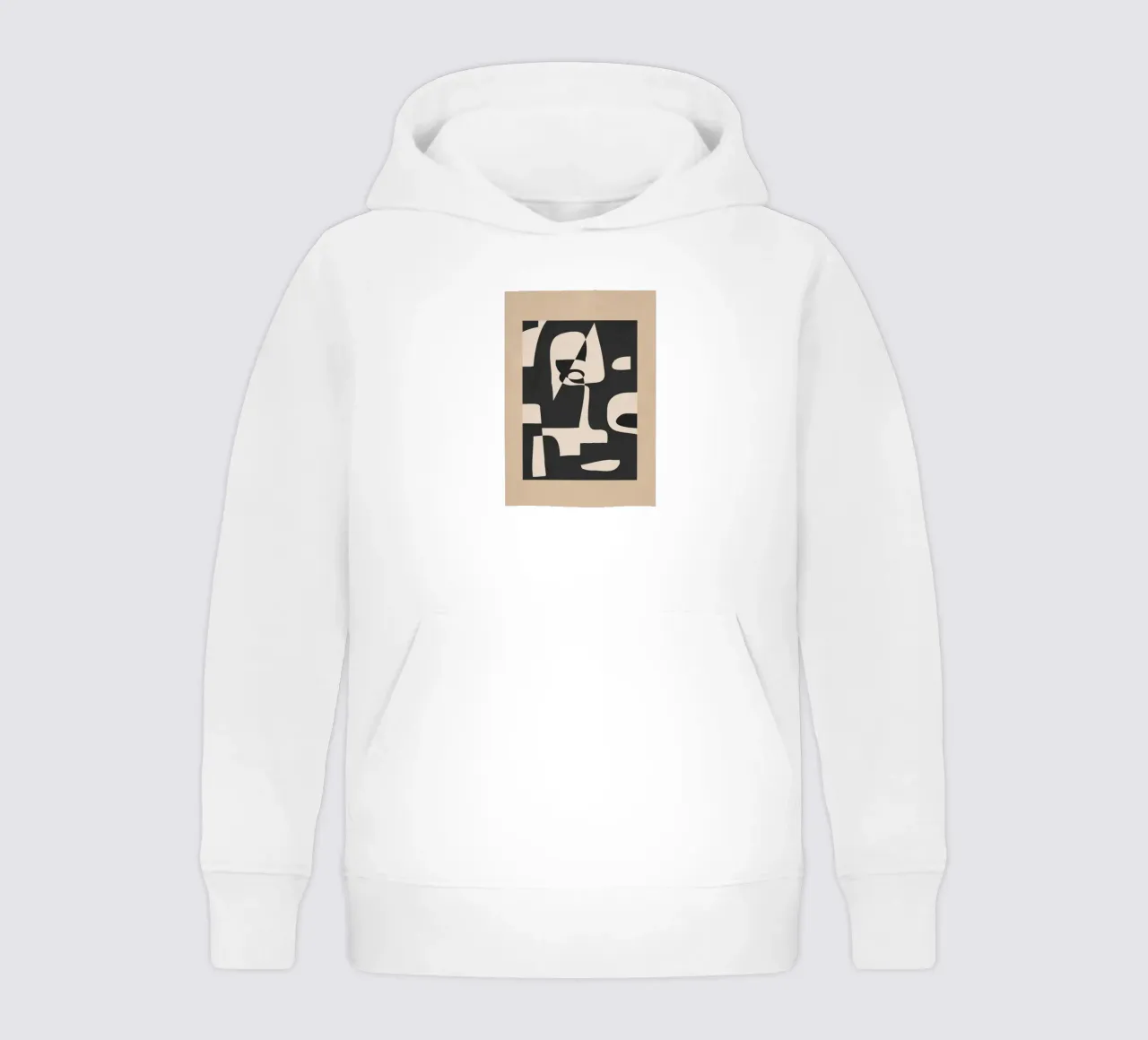 Modern Abstract Minimal Art 1 sudadera con capucha para niño de Nadjaa