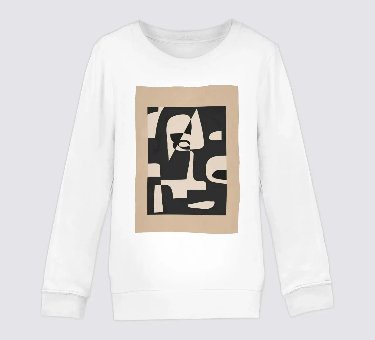 Modern Abstract Minimal Art 1 felpa bambino da Nadjaa