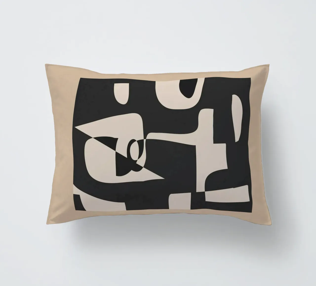 Modern Abstract Minimal Art 1 cuscino da Nadjaa