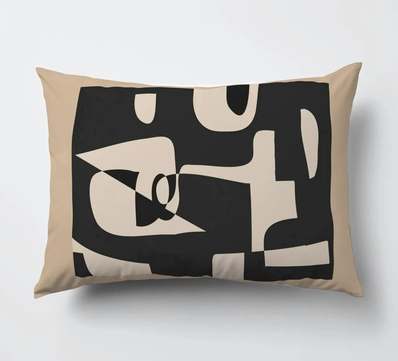Modern Abstract Minimal Art 1 cuscino da Nadjaa