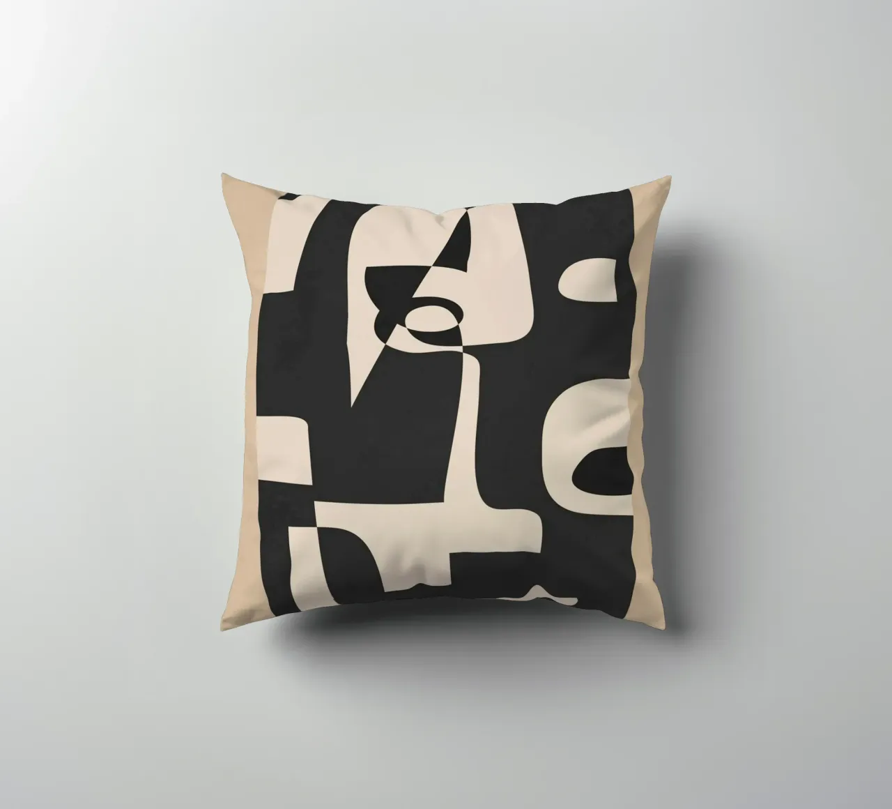 Modern Abstract Minimal Art 1 cuscino da Nadjaa