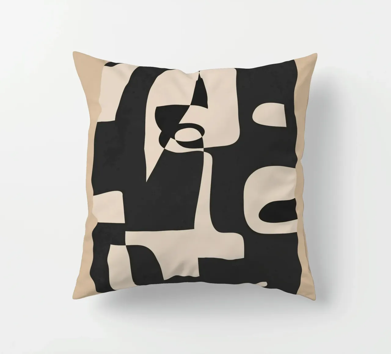 Modern Abstract Minimal Art 1 cuscino da Nadjaa