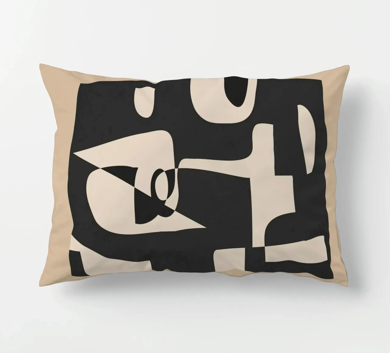 Modern Abstract Minimal Art 1 cuscino da Nadjaa