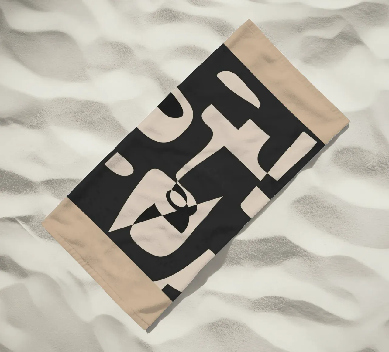 Modern Abstract Minimal Art 1 telo mare da Nadjaa