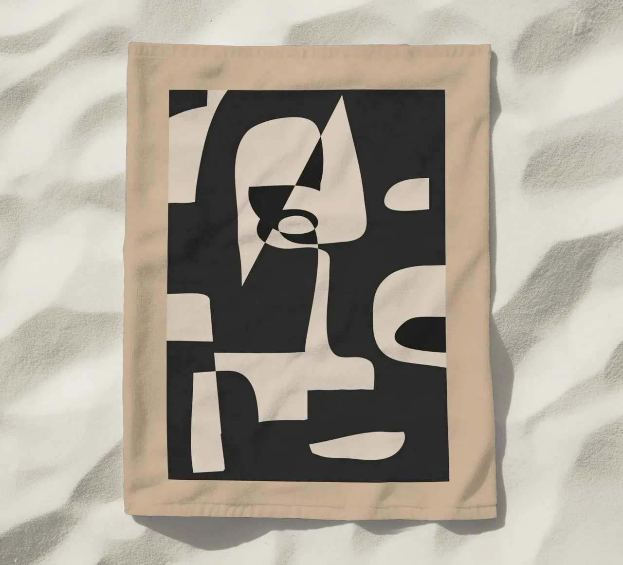 Modern Abstract Minimal Art 1 telo mare da Nadjaa