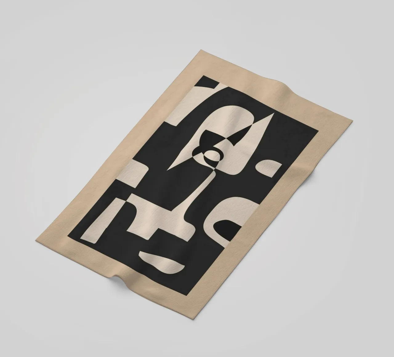 Modern Abstract Minimal Art 1 telo mare da Nadjaa