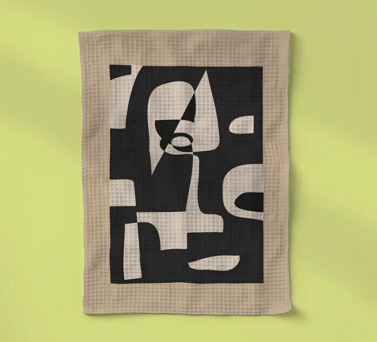 Modern Abstract Minimal Art 1 canovaccio da cucina da Nadjaa