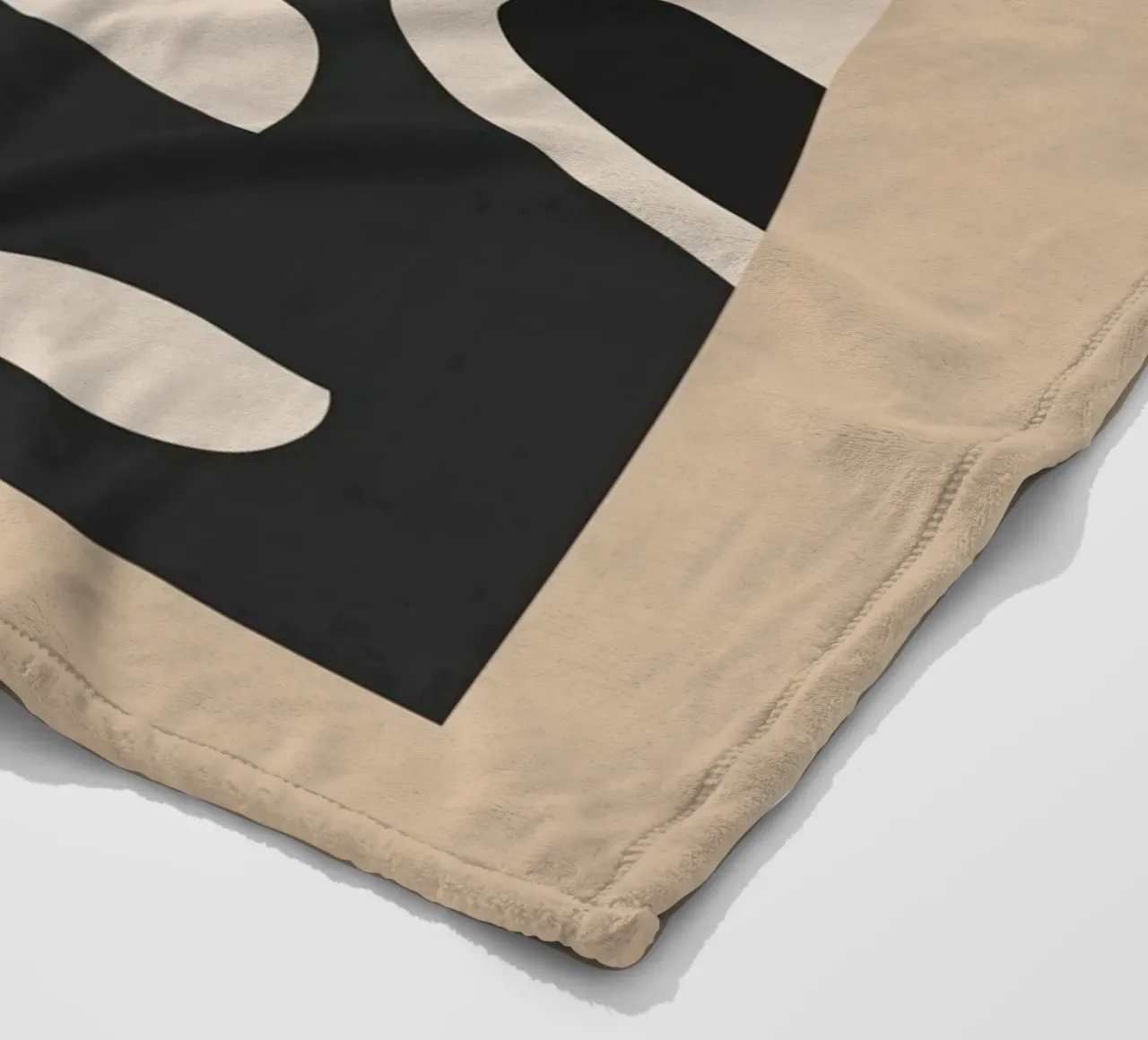 Modern Abstract Minimal Art 1 plaid polaire de Nadjaa