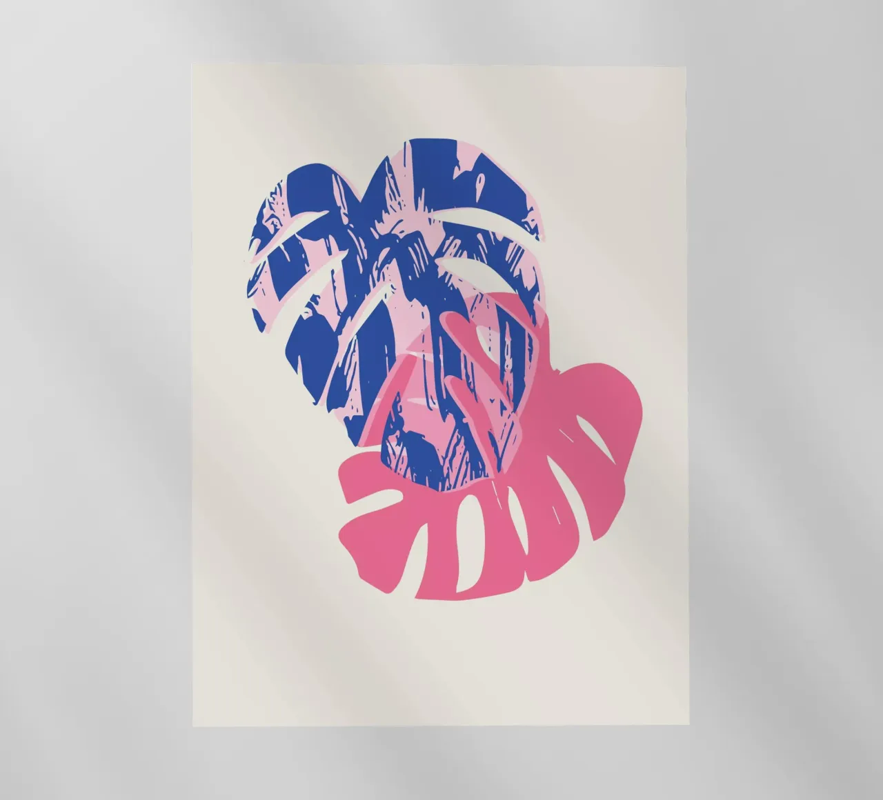 Foglia di Monstera pellicola backlit da Kim Hubball Studio