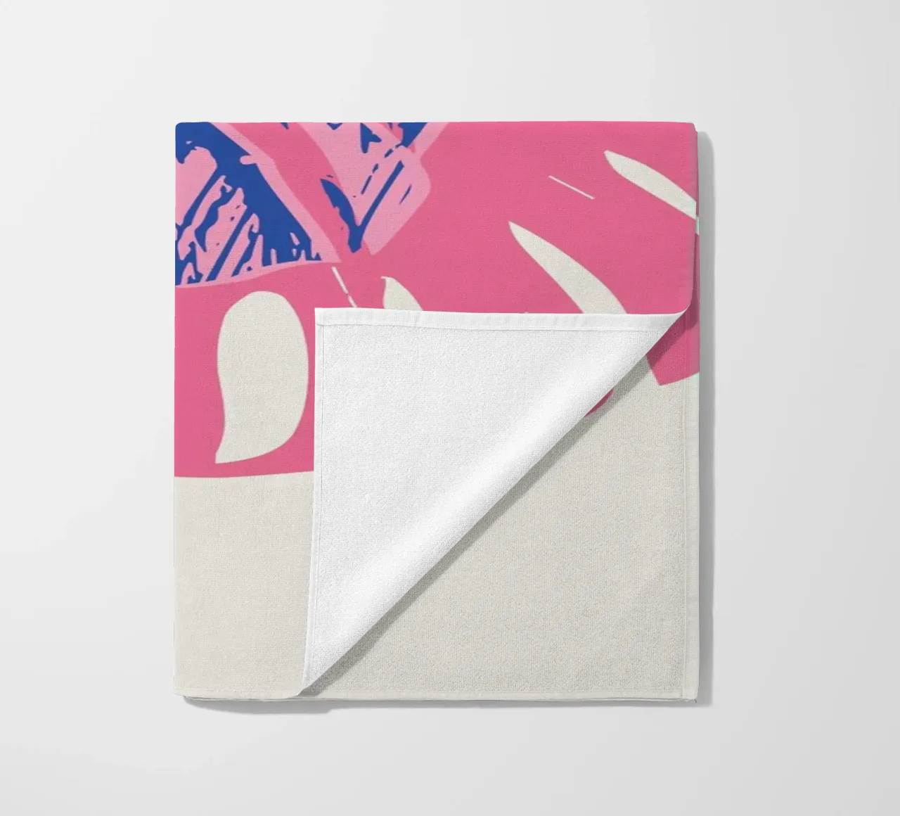 Monstera Leaf telo mare da Kim Hubball Studio