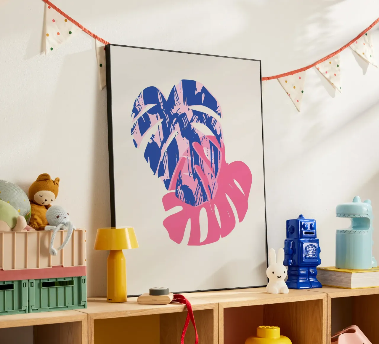 Monsterablad forex-plaat van Kim Hubball Studio