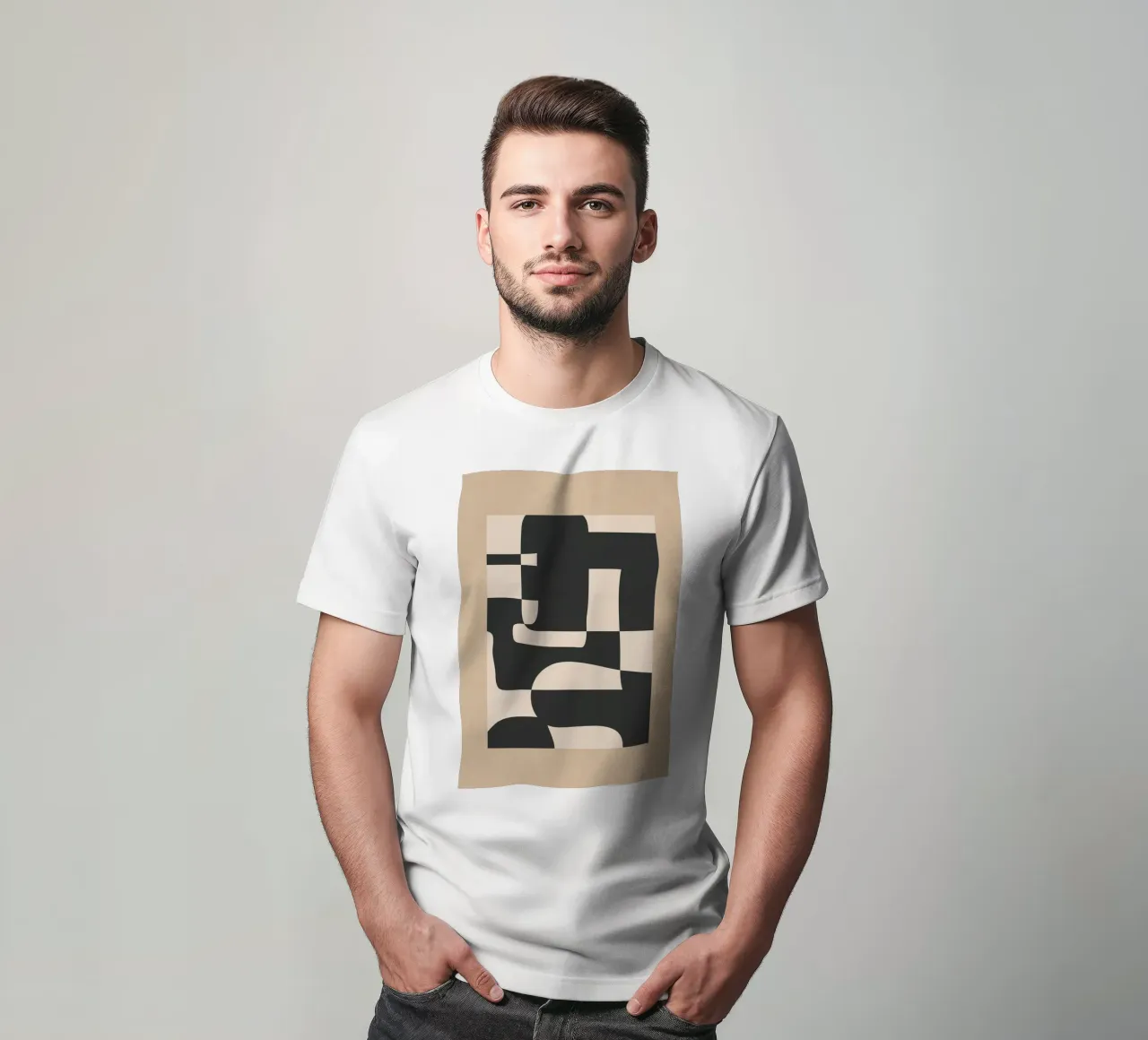 Modern Abstract Minimal Art 3 t-shirt da Nadjaa