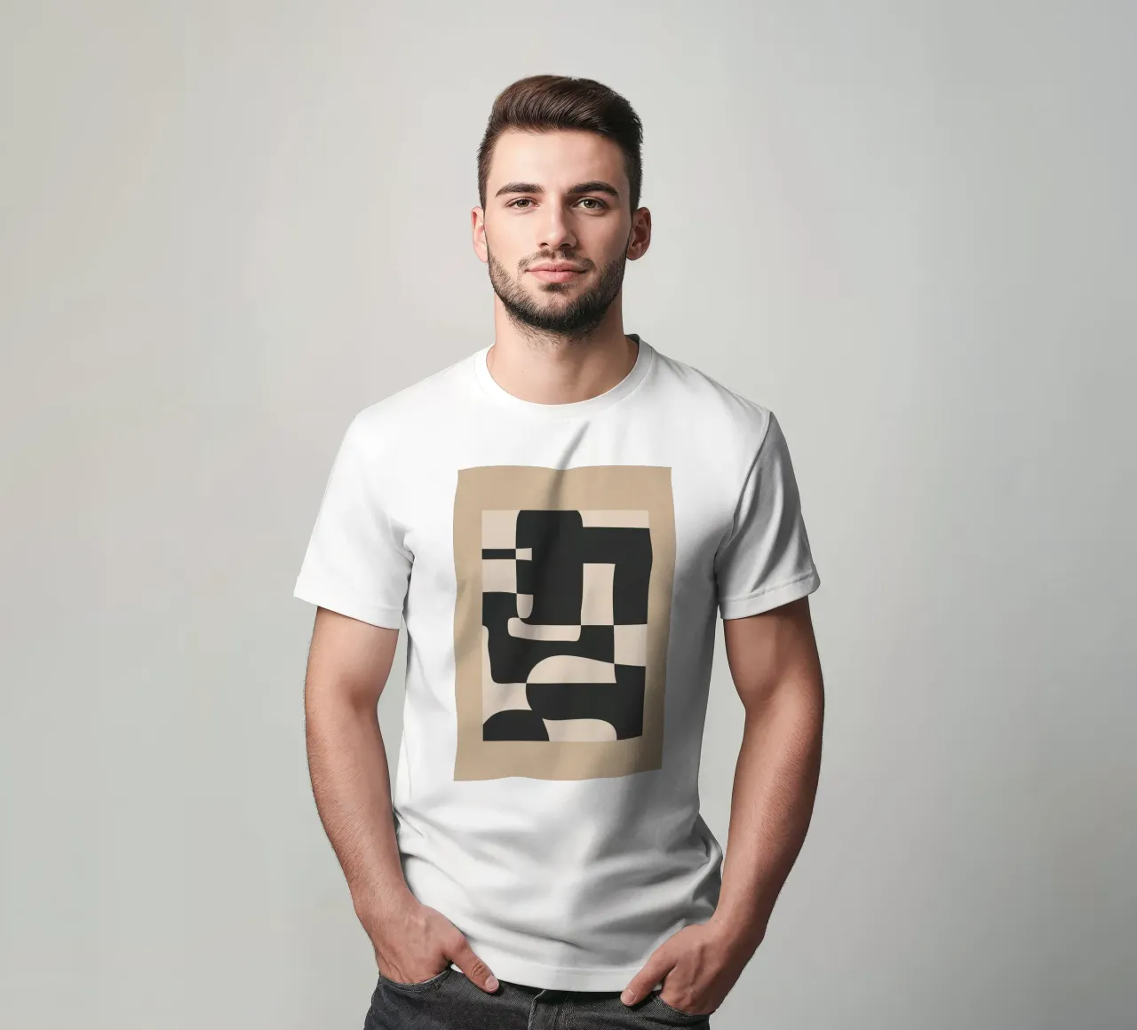 Modern Abstract Minimal Art 3 camiseta de Nadjaa