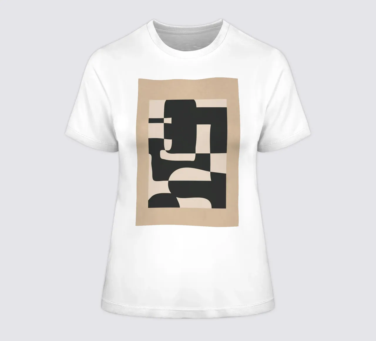 Modern Abstract Minimal Art 3 t-shirt da donna da Nadjaa