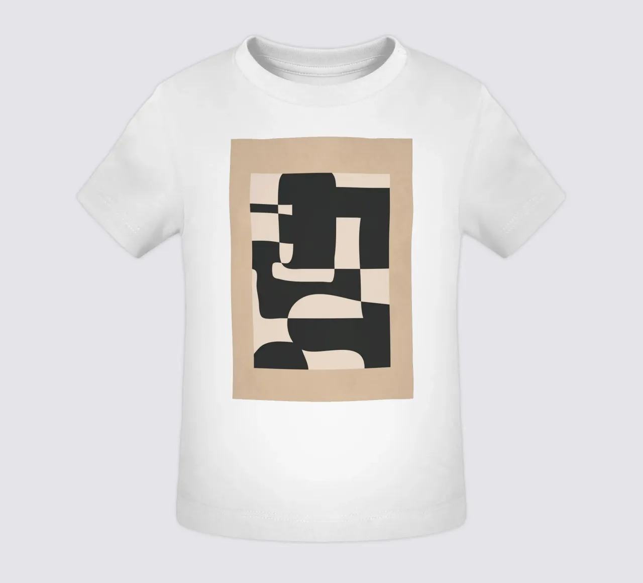 Modern Abstract Minimal Art 3 maglietta neonato da Nadjaa