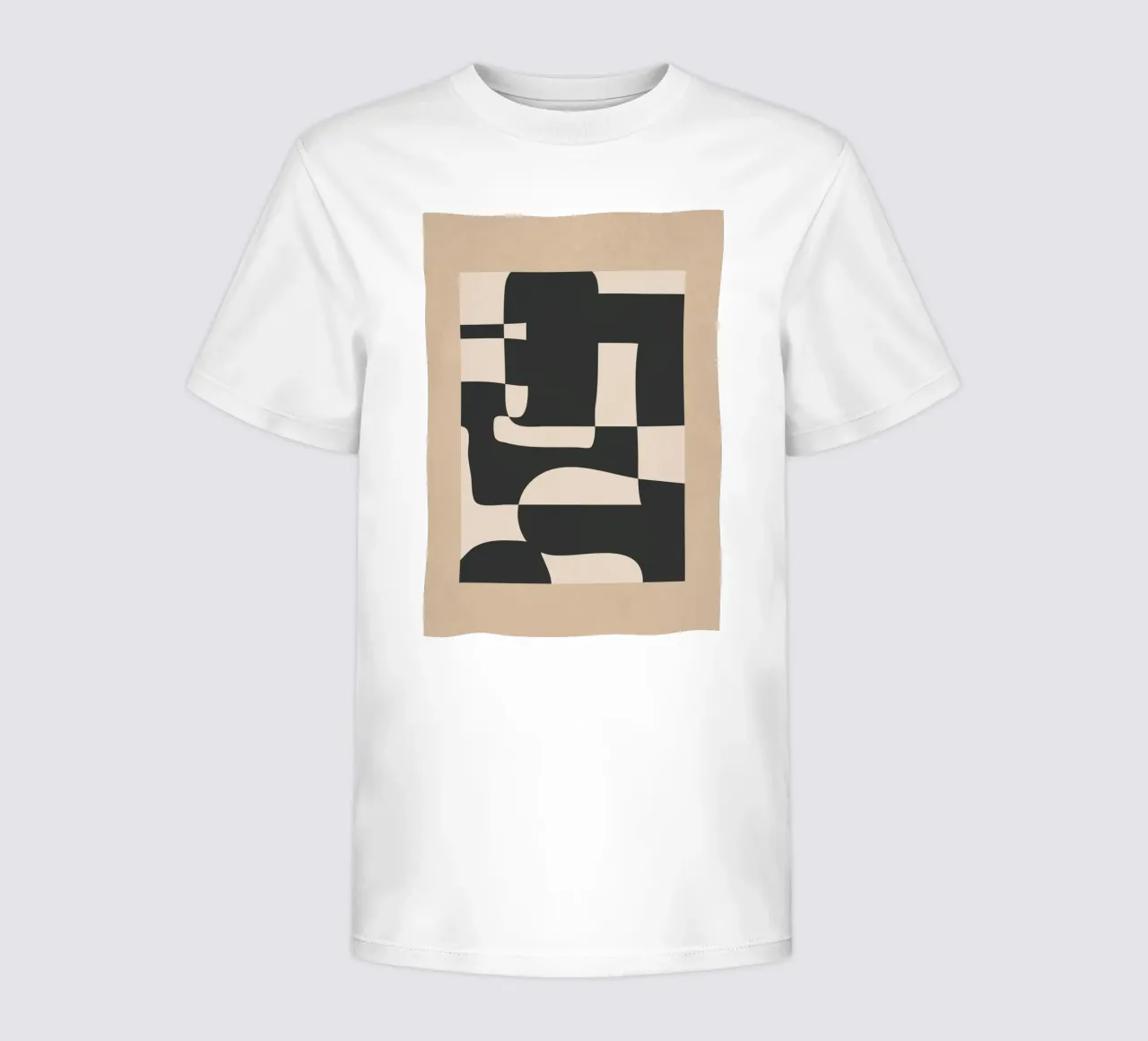 Modern Abstract Minimal Art 3 t-shirt bambini da Nadjaa