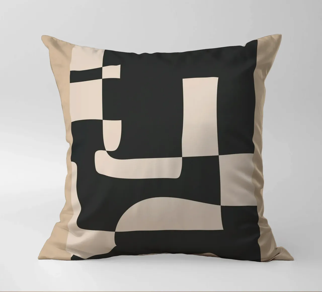 Modern Abstract Minimal Art 3 cuscino da Nadjaa