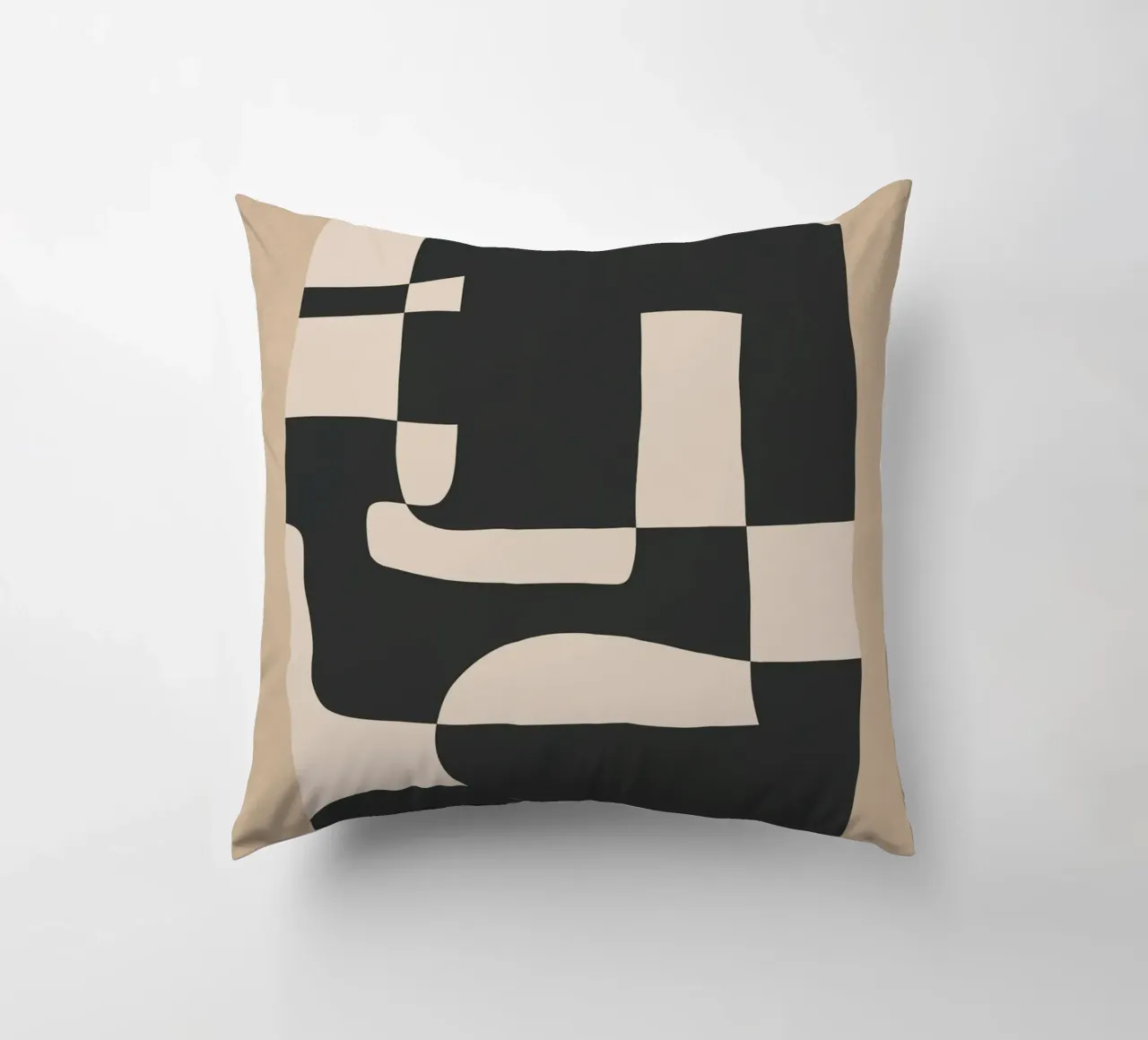 Modern Abstract Minimal Art 3 cuscino da Nadjaa