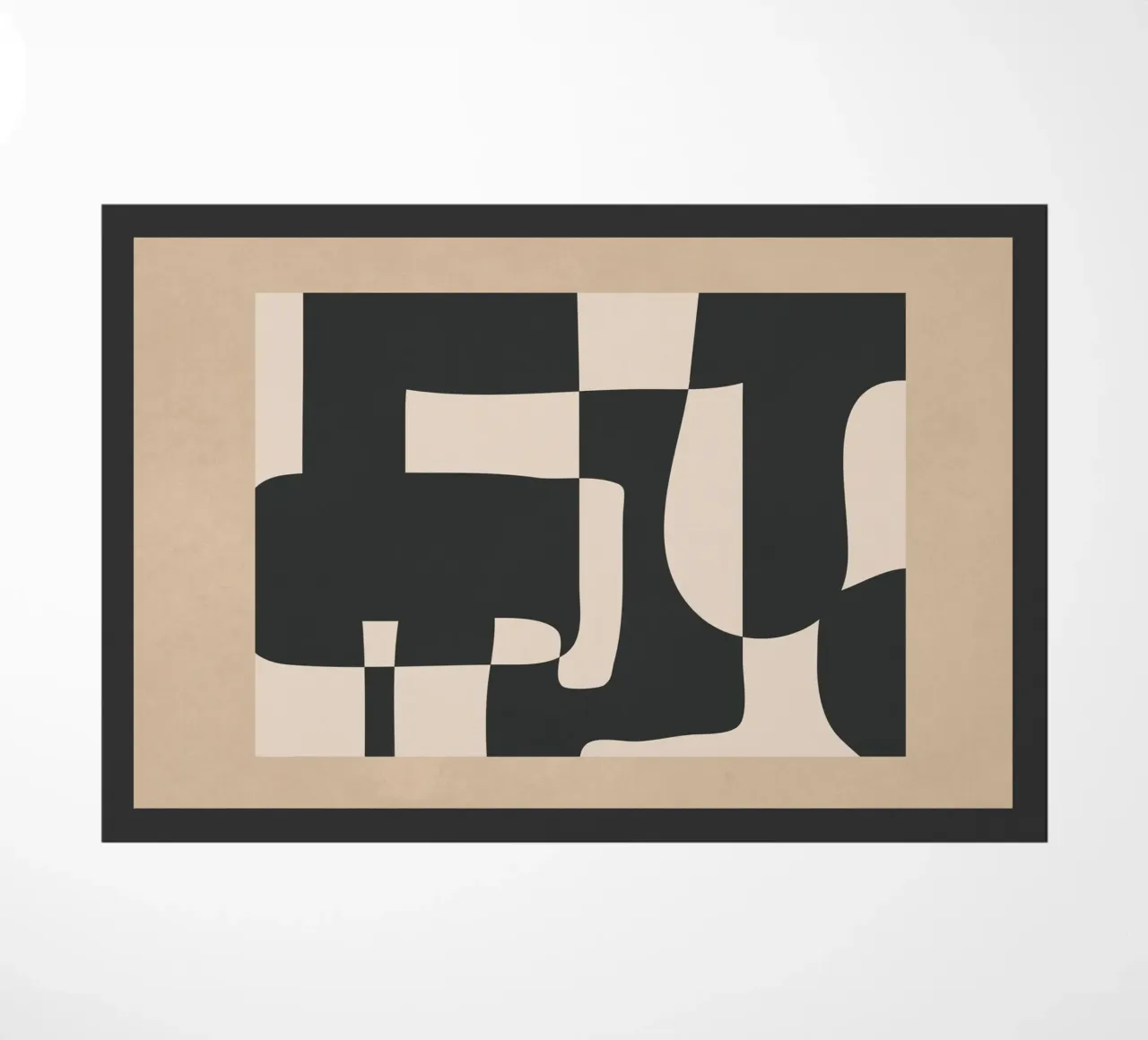 Modern Abstract Minimal Art 3 zerbino da Nadjaa