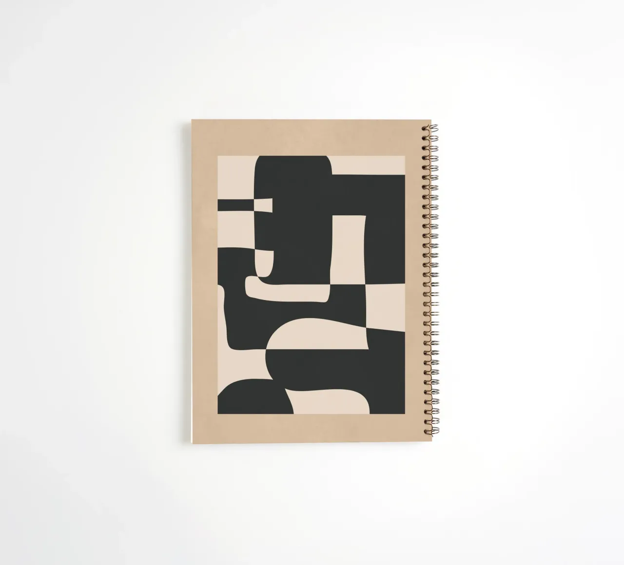 Modern Abstract Minimal Art 3 diario ad anelli da Nadjaa