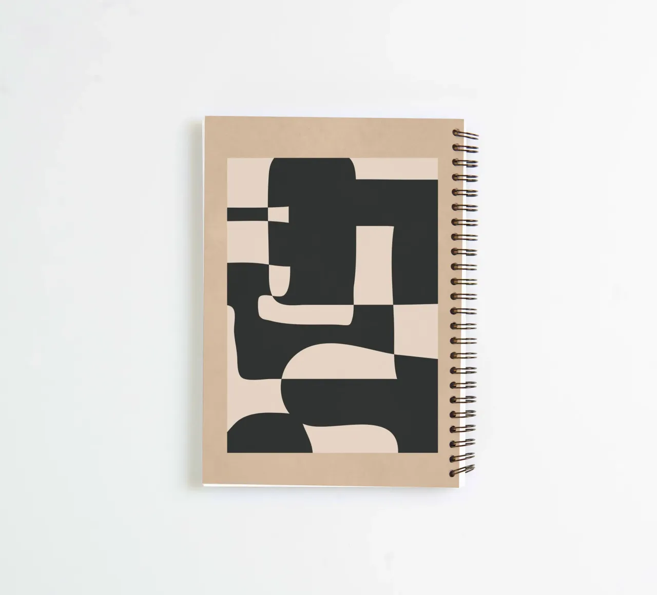 Modern Abstract Minimal Art 3 diario ad anelli da Nadjaa