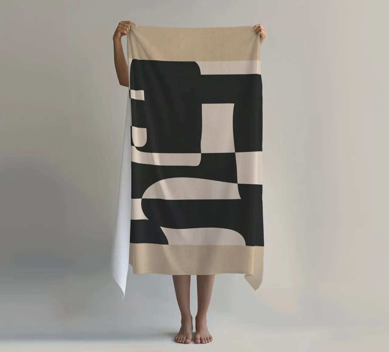 Modern Abstract Minimal Art 3 telo mare da Nadjaa